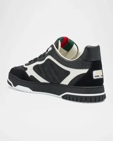 Gucci Men's Re-Web GG Supreme Canvas and Leather Sneakers | Thumbnail 13 Gucci Men's Re-Web GG Supreme Canvas and Leather Sneakers | Thumbnail 13