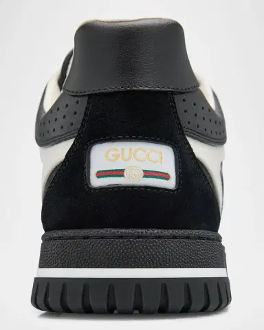 Gucci Men's Re-Web GG Supreme Canvas and Leather Sneakers | Thumbnail 15 Gucci Men's Re-Web GG Supreme Canvas and Leather Sneakers | Thumbnail 15
