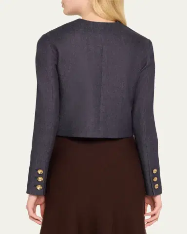 Altuzarra Bernadette Slim Denim Jacket | Thumbnail 3