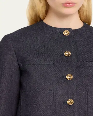 Altuzarra Bernadette Slim Denim Jacket | Thumbnail 5