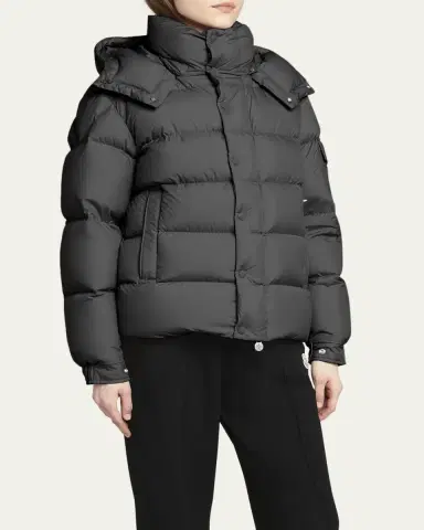 Moncler Maya 70 Micro Matte Puffer Jacket | Thumbnail 4