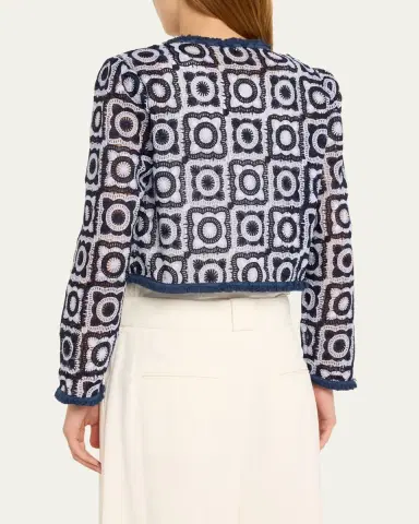 Ramy Brook Anacapri Daniella Crochet Jacket | Thumbnail 3