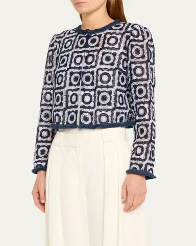 Ramy Brook Anacapri Daniella Crochet Jacket | Thumbnail 4