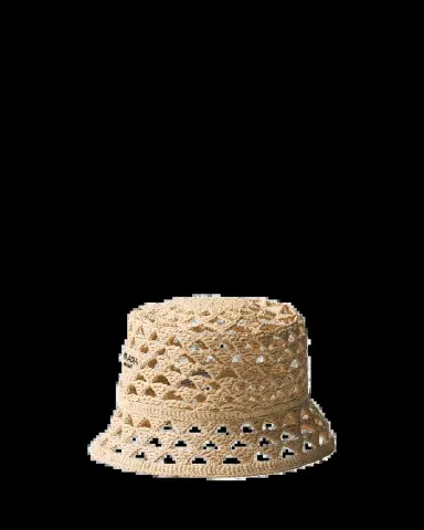 Prada Triangle Cutout Bucket Hat | Thumbnail 2