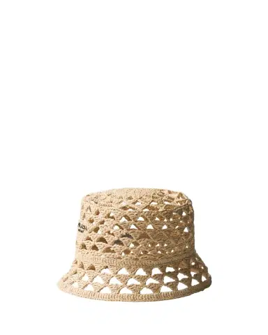 Prada Triangle Cutout Bucket Hat | Thumbnail 1