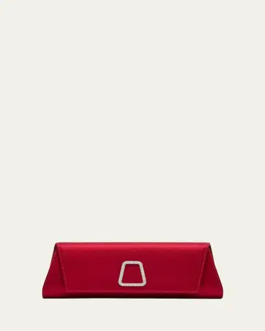 Akris Anouk Small Satin Clutch Bag | Thumbnail 4 Akris Anouk Small Satin Clutch Bag | Thumbnail 4