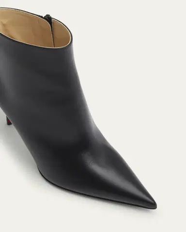 Christian Louboutin So Apostropha Leather Red Sole Stiletto Booties | Thumbnail 5 Christian Louboutin So Apostropha Leather Red Sole Stiletto Booties | Thumbnail 5
