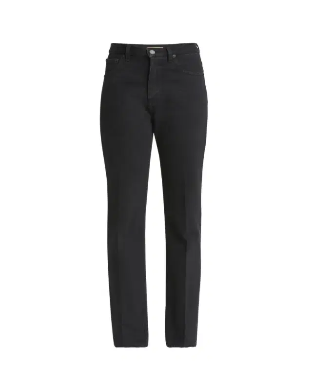 Straight Leg Denim Pants