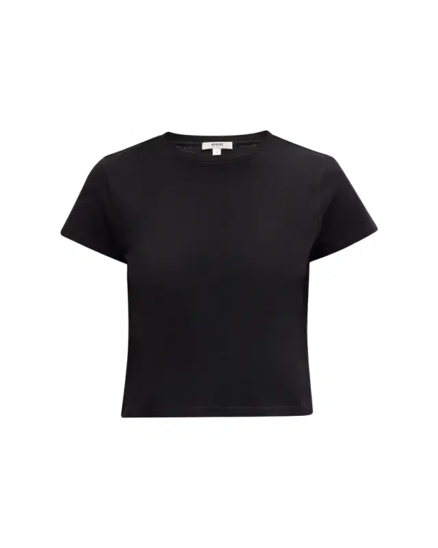 Adine Cropped Short Sleeve Tee
