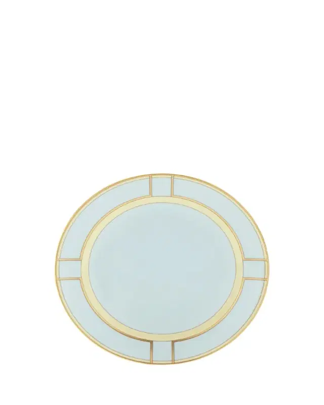 Diva Dessert Plate, Celeste
