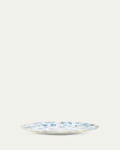 Ginori 1735 Oro di Doccia Turquoise Charger Plate | Thumbnail 3