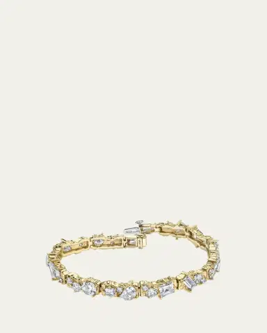 VRAI 14K Gold Unity Lab Grown Diamond Bracelet, 12.30tcw | Thumbnail 3