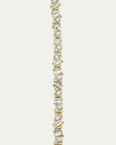 VRAI 14K Gold Unity Lab Grown Diamond Bracelet, 12.30tcw | Thumbnail 4