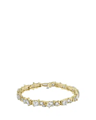 VRAI 14K Gold Unity Lab Grown Diamond Bracelet, 12.30tcw | Thumbnail 1