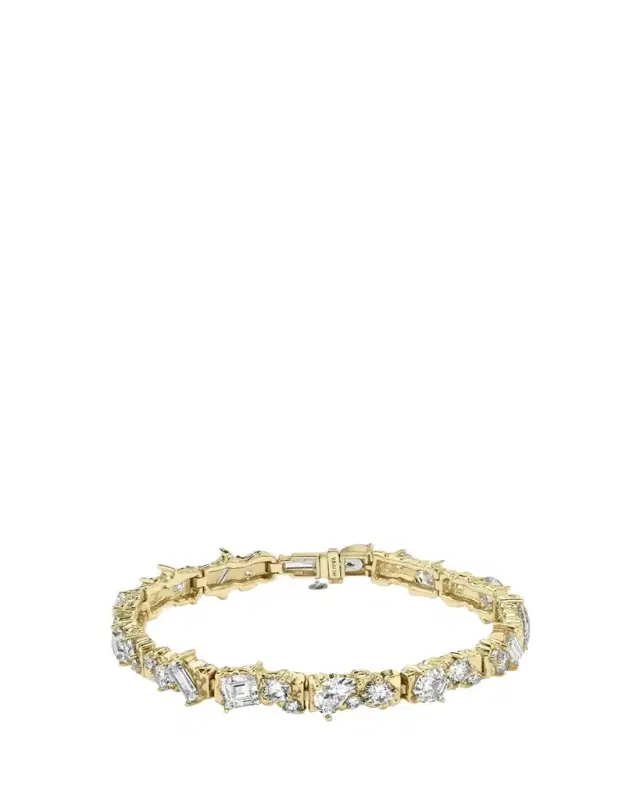 VRAI 14K Gold Unity Lab Grown Diamond Bracelet, 12.30tcw