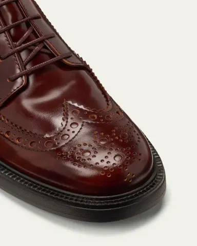 Tod's Gomma Leather Wing-Tip Oxford Loafers | Thumbnail 5