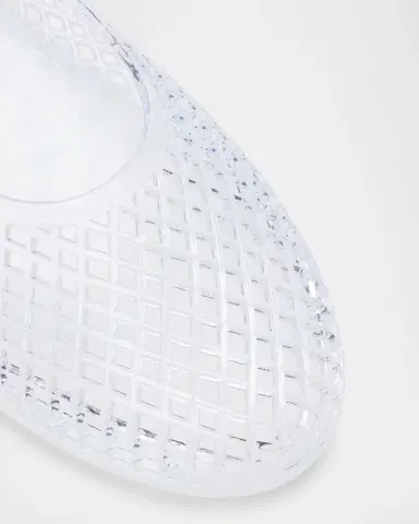 Ancient Greek Sandals Iro Transparent Jelly Ballerina Flats | Thumbnail 6 Ancient Greek Sandals Iro Transparent Jelly Ballerina Flats | Thumbnail 6