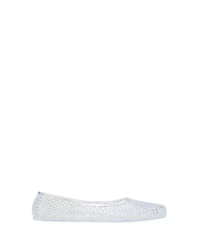 Ancient Greek Sandals Iro Transparent Jelly Ballerina Flats