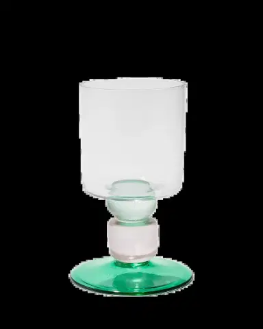 Gather Glass Hand-Blown Miami Wine Glass | Thumbnail 2