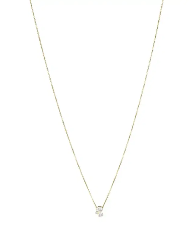 Sophie Bille Brahe 18K Yellow Gold Stella Diamond Necklace, 17"L