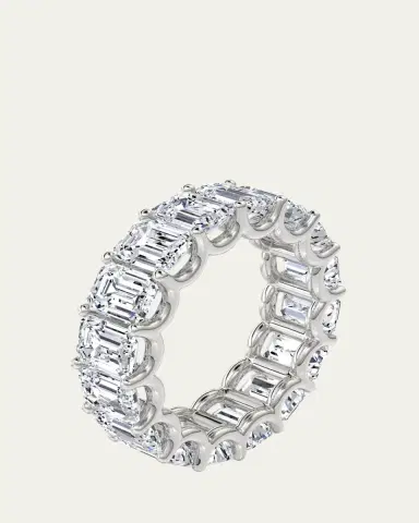 VRAI Lab Grown Diamond Platinum Eternity Band, 5.00tcw | Thumbnail 2 VRAI Lab Grown Diamond Platinum Eternity Band, 5.00tcw | Thumbnail 2