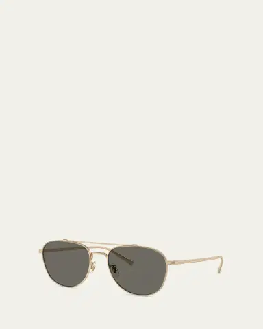 Oliver Peoples Rivetti Titanium Aviator Sunglasses | Thumbnail 2 Oliver Peoples Rivetti Titanium Aviator Sunglasses | Thumbnail 2