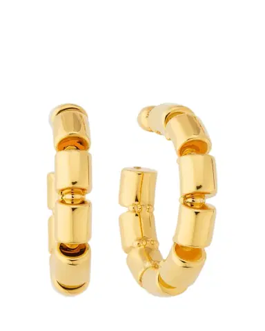 Alaïa Goldtone Coil Hoop Earrings | Thumbnail 1