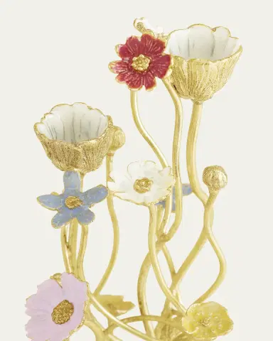 Michael Aram Wildflowers Candleholders, Set of 2 | Thumbnail 3