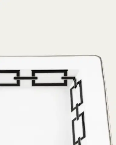 Ginori 1735 Catene Tray, Nero | Thumbnail 2