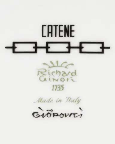 Ginori 1735 Catene Tray, Nero | Thumbnail 4