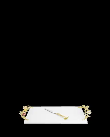 Michael Aram Wildflowers Cheeseboard with Knife | Thumbnail 2