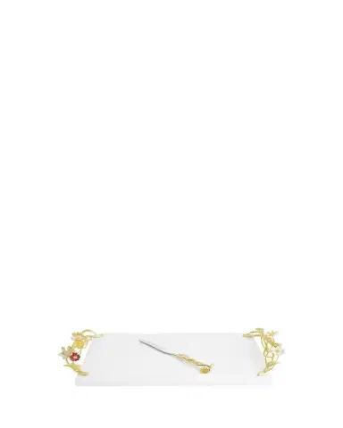 Michael Aram Wildflowers Cheeseboard with Knife | Thumbnail 1
