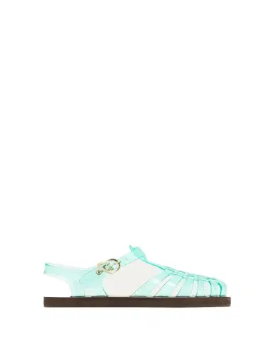 Ancient Greek Sandals Homeria Transparent Jelly Fisherman Sandals | Thumbnail 1
