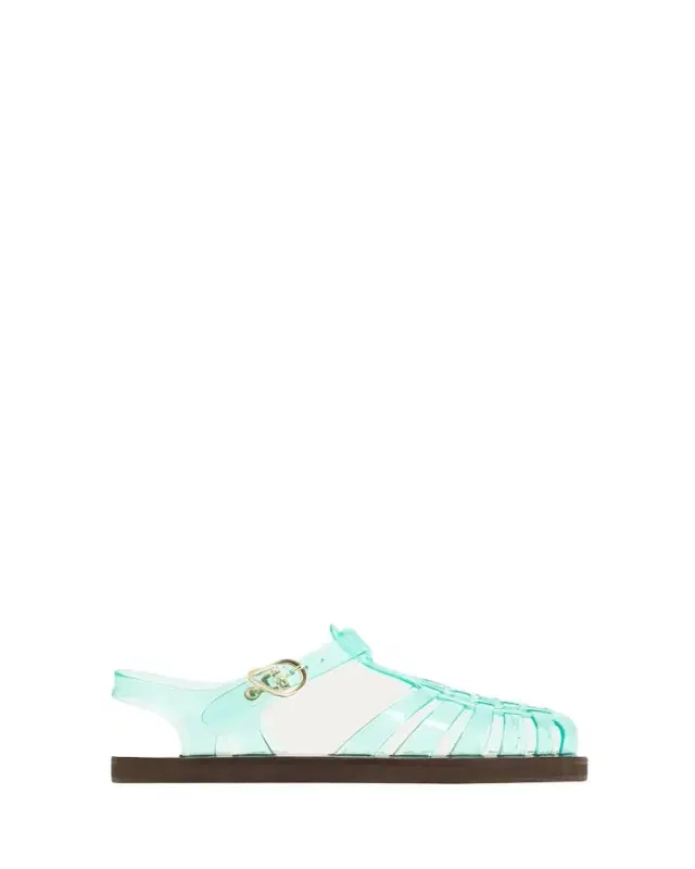 Ancient Greek Sandals Homeria Transparent Jelly Fisherman Sandals