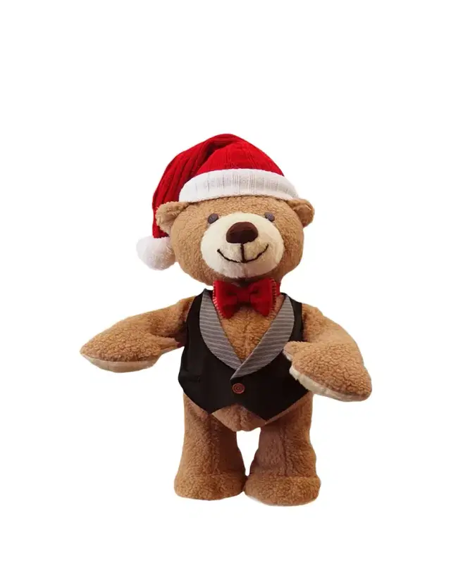 Creation Group Bobby the Standing Animatronic Christmas Bear