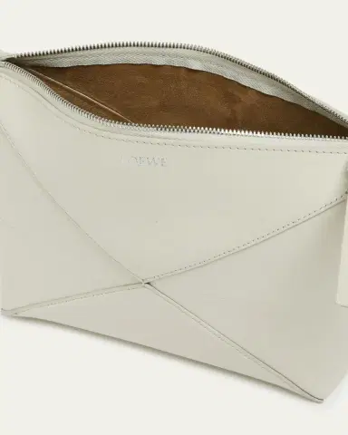LOEWE Puzzle Fold Leather Pouch Shoulder Bag | Thumbnail 4 LOEWE Puzzle Fold Leather Pouch Shoulder Bag | Thumbnail 4