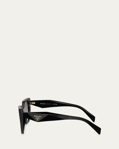 Prada Logo Acetate Cat-Eye Sunglasses | Thumbnail 3 Prada Logo Acetate Cat-Eye Sunglasses | Thumbnail 3