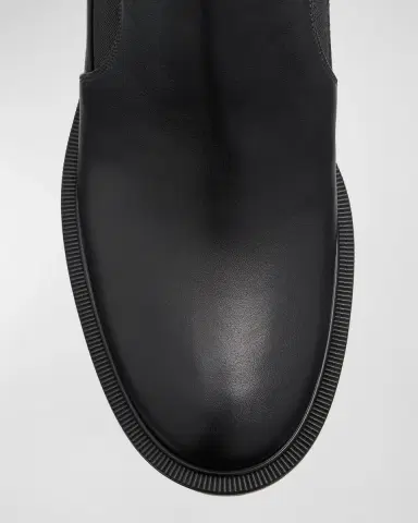 Christian Louboutin 70mm Marchacroche Leather Chelsea Booties | Thumbnail 5 Christian Louboutin 70mm Marchacroche Leather Chelsea Booties | Thumbnail 5