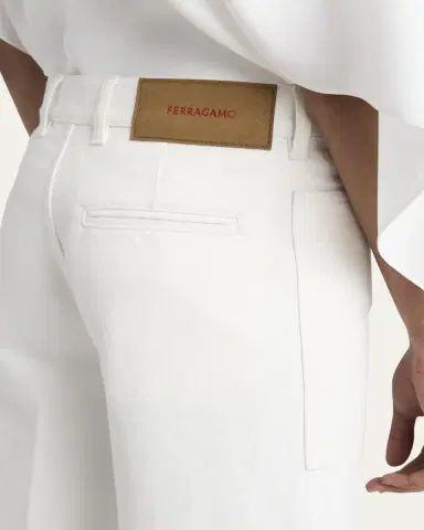 Ferragamo High-Rise Midweight Denim Straight-Leg Pants | Thumbnail 5 Ferragamo High-Rise Midweight Denim Straight-Leg Pants | Thumbnail 5