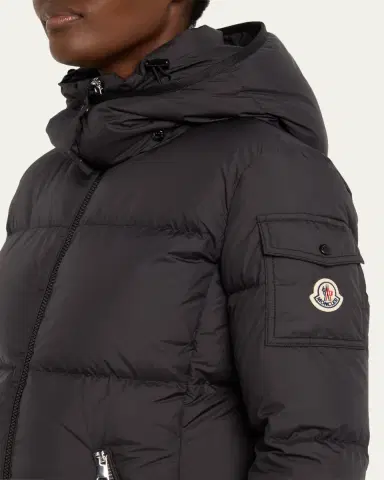 Moncler Fourmines Hooded Short Down Jacket | Thumbnail 5