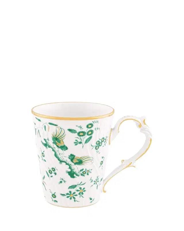 Ginori 1735 Oro Di Doccia Giada Mug, 13 oz.
