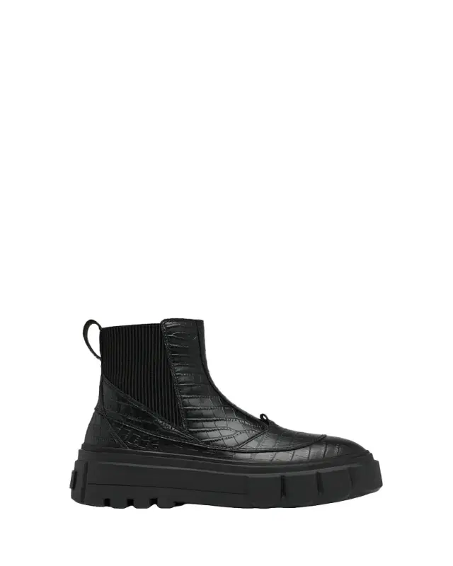 Sorel Caribou Leather Winter Chelsea Booties