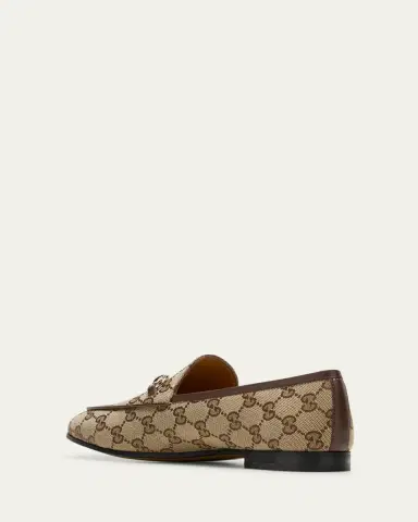 Gucci GG Canvas Flat Loafers | Thumbnail 11 Gucci GG Canvas Flat Loafers | Thumbnail 11