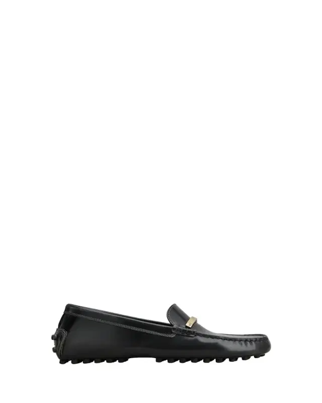 Gommino Leather Bar Driver Loafers