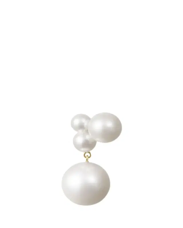 Sophie Bille Brahe 14K Yellow Gold Stella Freshwater Pearl Earring, Single (Right)