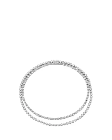VRAI Celestial Double Strand Lab Grown Diamond Tennis Necklace, 42.36tcw | Thumbnail 1