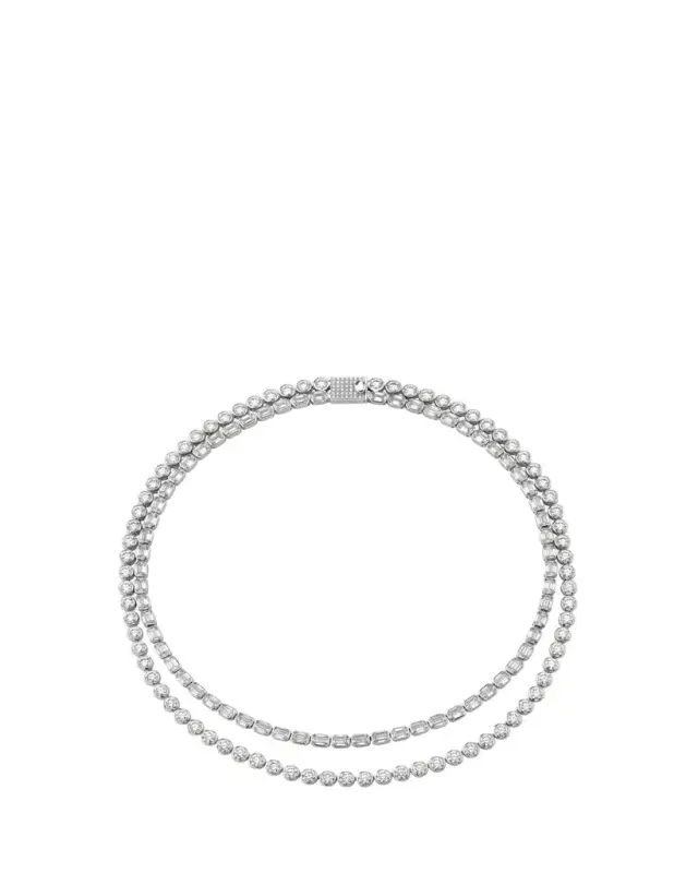 VRAI Celestial Double Strand Lab Grown Diamond Tennis Necklace, 42.36tcw