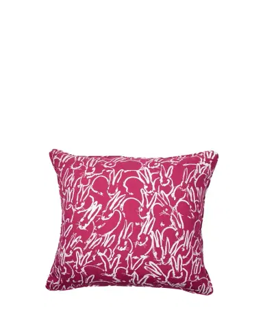 Hunt Slonem Fluffle Khadi Double-Sided Pillow | Thumbnail 1 Hunt Slonem Fluffle Khadi Double-Sided Pillow | Thumbnail 1