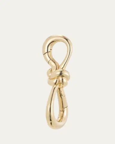 Marla Aaron True Lover's Knot Lock in 18K Yellow Gold | Thumbnail 4 Marla Aaron True Lover's Knot Lock in 18K Yellow Gold | Thumbnail 4