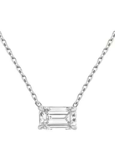 VRAI Emerald-Cut Solitaire Lab Grown Diamond Necklace, 1.0tcw | Thumbnail 1 VRAI Emerald-Cut Solitaire Lab Grown Diamond Necklace, 1.0tcw | Thumbnail 1